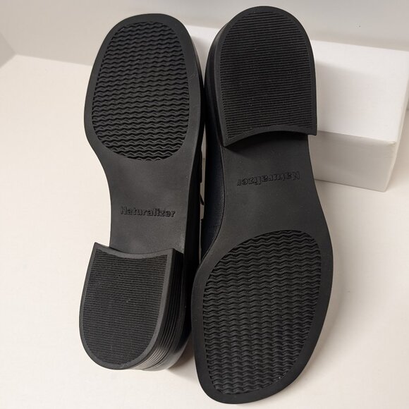 Naturalizer® Cameo Slip-Ons in Black Leather - Picture 10 of 13